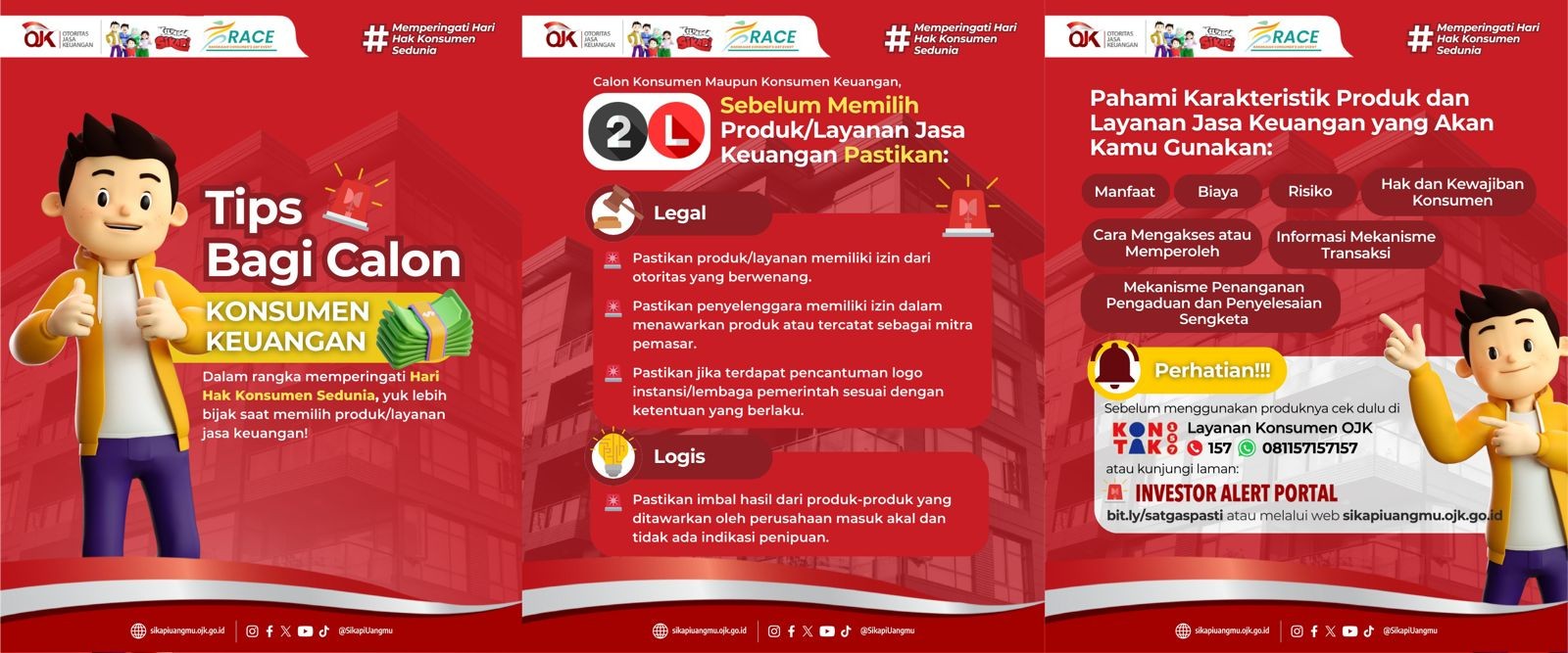 Tips bagi calon konsumen keuangan
